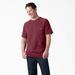 Dickies Men's Cooling Short Sleeve Pocket T-Shirt - Burgundy Heather Size XL (SS600)