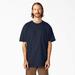 Dickies Men's Short Sleeve T-Shirt - Dark Navy Size 3 (WS480)