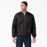 Dickies Men's Diamond Quilted Jacket - Black Size 2Xl (61242)