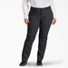 Dickies Women's Plus Perfect Shape Relaxed Fit Bootcut Pants - Rinsed Black Size 20W (FPW42)