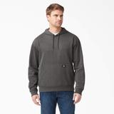 Dickies Men's Midweight Fleece Hoodie - Dark Heather Gray Size S (TW292)