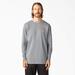 Dickies Men's Long Sleeve Graphic T-Shirt - Heather Gray Size M (WL469)