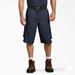 Dickies Men's Loose Fit Cargo Work Shorts, 13" - Dark Navy Size 30 (WR888)