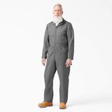Dickies Men's Big & Tall Deluxe Blended Long Sleeve Coveralls - Gray Size M (48799)
