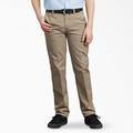 Dickies Boys' Flex Slim Fit Pants, 4-20 - Desert Sand Size 5 (KP701)