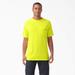 Dickies Men's Cooling Short Sleeve Pocket T-Shirt - Bright Yellow Size 4 (SS600)