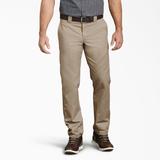 Dickies Men's Slim Fit Tapered Leg Multi-Use Pocket Work Pants - Desert Sand Size 33 32 (WP596)