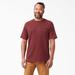 Dickies Men's Cooling Short Sleeve Pocket T-Shirt - Cane Red Size S (SS600)