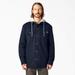 Dickies Men's Duck Hooded Shirt Jacket - Dark Navy Size Lt (TJ203)