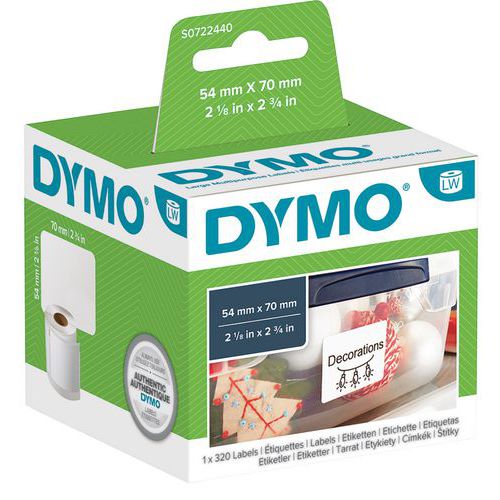 dymo 1 étiquette pour imprimantes à étiquettes dymo labelwriter