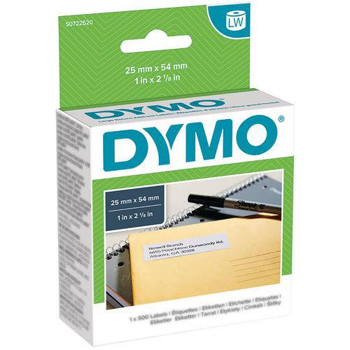 dymo 1 étiquette pour imprimantes à étiquettes dymo labelwriter
