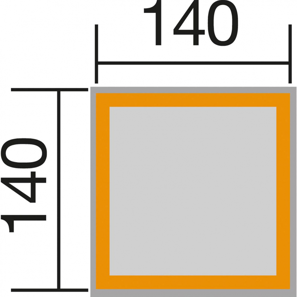 weka Sandkasten 196 B mit Abdeckung, 140x140 cm Image