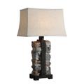Uttermost Kodiak Stacked Stone Lamp - 27806-1