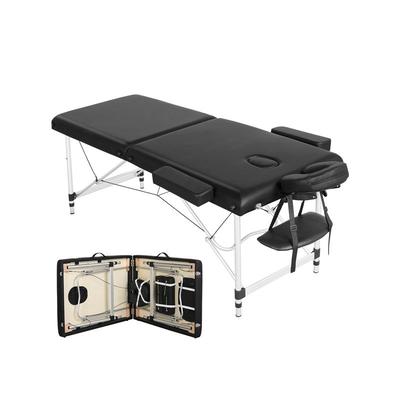 Yaheetech - Massageliege Alu Massagetisch Klappbar Massagebett Massagestuhl mit 2 Zonen Image