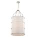 Kalco Lighting Carson 20 Inch Cage Pendant - 513252PN