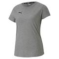 PUMA Damen T-shirt, Medium Gray Heather, XXL