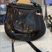 Rebecca Minkoff Bags | Black Leather Rebecca Minkoff Saddle Bag | Color: Black | Size: Os