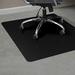 ES Robbins Rectangle Hard Floor Chair Mat, 36" x 48", Black