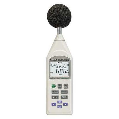 EXTECH 407780A Sound Level Meter,Integrating,30-130dB
