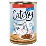 Catessy Bocconcini in Salsa o Gelatina 48 x 400 g Umido per gatto - con Manzo in Gelatina