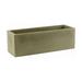 Vondom Jardiniere Resin Planter Box Resin/Plastic in Brown | 7.75 H x 23.5 W x 7.75 D in | Wayfair 41620-KHAKI