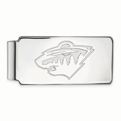 Minnesota Wild Money Clip - Silver