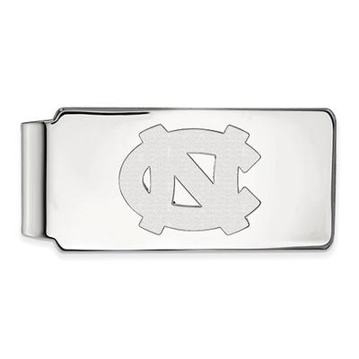 University of North Carolina Money Clip Silver
