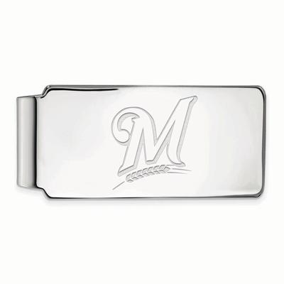 "Milwaukee Brewers Sterling Silver Money Clip"