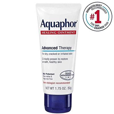 Aquaphor Healing Skin Ointment Advanced Therapy, 1.75 oz (Pack of 4)