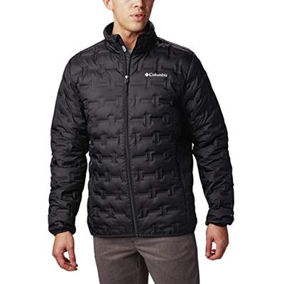 Columbia Men's Delta Ridge Down Winter Jacket, Insulated, Water repellent, XX-Large, Black