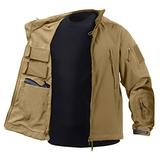 Rothco Special Ops Concealed Carry Tactical Soft Shell Jacket, Coyote Brown, 2XL screenshot. Men's Jackets & Coats directory of Men's Clothing.