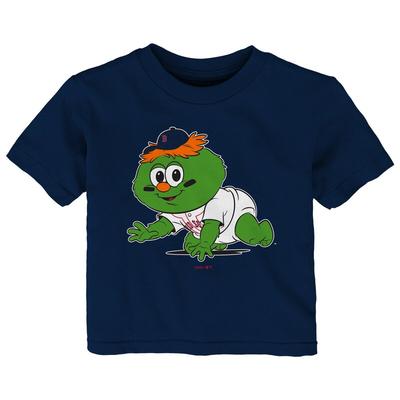 "Infant Navy Boston Red Sox Baby Mascot T-Shirt"