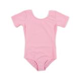 Leveret Girls' Leotards - Pink Short-Sleeve Leotard - Girls screenshot. Infant Bodysuits directory of Clothes.