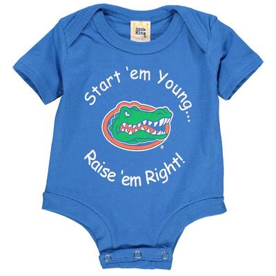 "Florida Gators Newborn & Infant Royal Start 'Em Young Bodysuit"