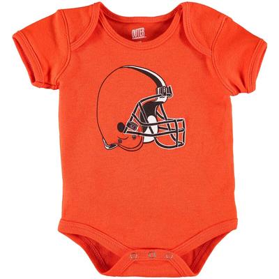"Cleveland Browns Newborn Orange Team Logo Bodysuit"