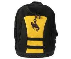 Mojo Wyoming Cowboys 18 in. Tool Bag Backpack, Yellow