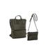 MKF Collection Backpack or Crossbody Set by Mia K. Farrow Olive Lexi Set