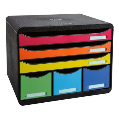 Ablagesystem »Storebox Maxi« mehrfarbig, EXACOMPTA, 35.5x27.1x27 cm
