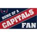 Washington Capitals 18" x 30" Team Turf Mat