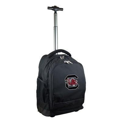 "South Carolina Gamecocks Black 19'' Premium Wheeled Backpack"
