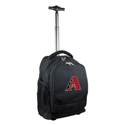 Arizona Diamondbacks 19'' Premium Wheeled Backpack - Black
