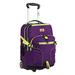 J World New York Lunar Laptop Rolling Backpack, Purple, 19.5"