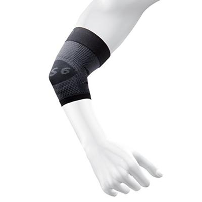 OS1st ES6 Elbow Compression Bracing Sleeve (One Sleeve) relieves Tennis or Golfer's Elbow, Cubital T