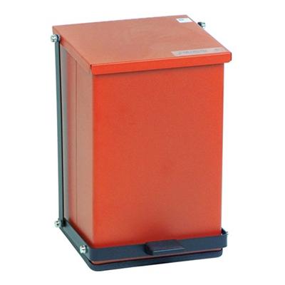 Receptacle Baked Epoxy in Red Capacity: 24 Quart (6 Gallon)