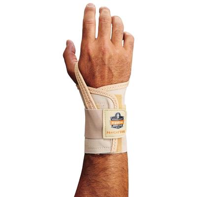 Ergodyne ProFlex Medium Right Tan Single Strap Wrist Support