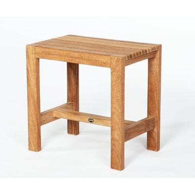 Arb Teak & Specialties Fiji Teak Shower Bench, 17.75 Inch