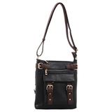 Emperia Hannah Concealed Carry Lock and Key Crossbody Bag - Black screenshot. Handbags & Totes directory of Handbags & Luggage.