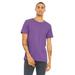 Bella + Canvas 3413C Triblend T-Shirt in Purple size Medium | Ringspun Cotton 3413, B3413, BC3413