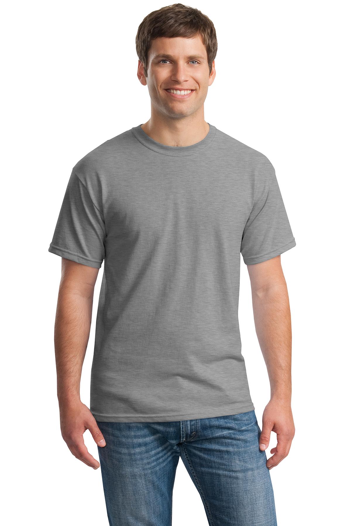 Gildan G500 Adult Heavy Cotton T-Shirt in Sport Gray* size Small 5000, G5000