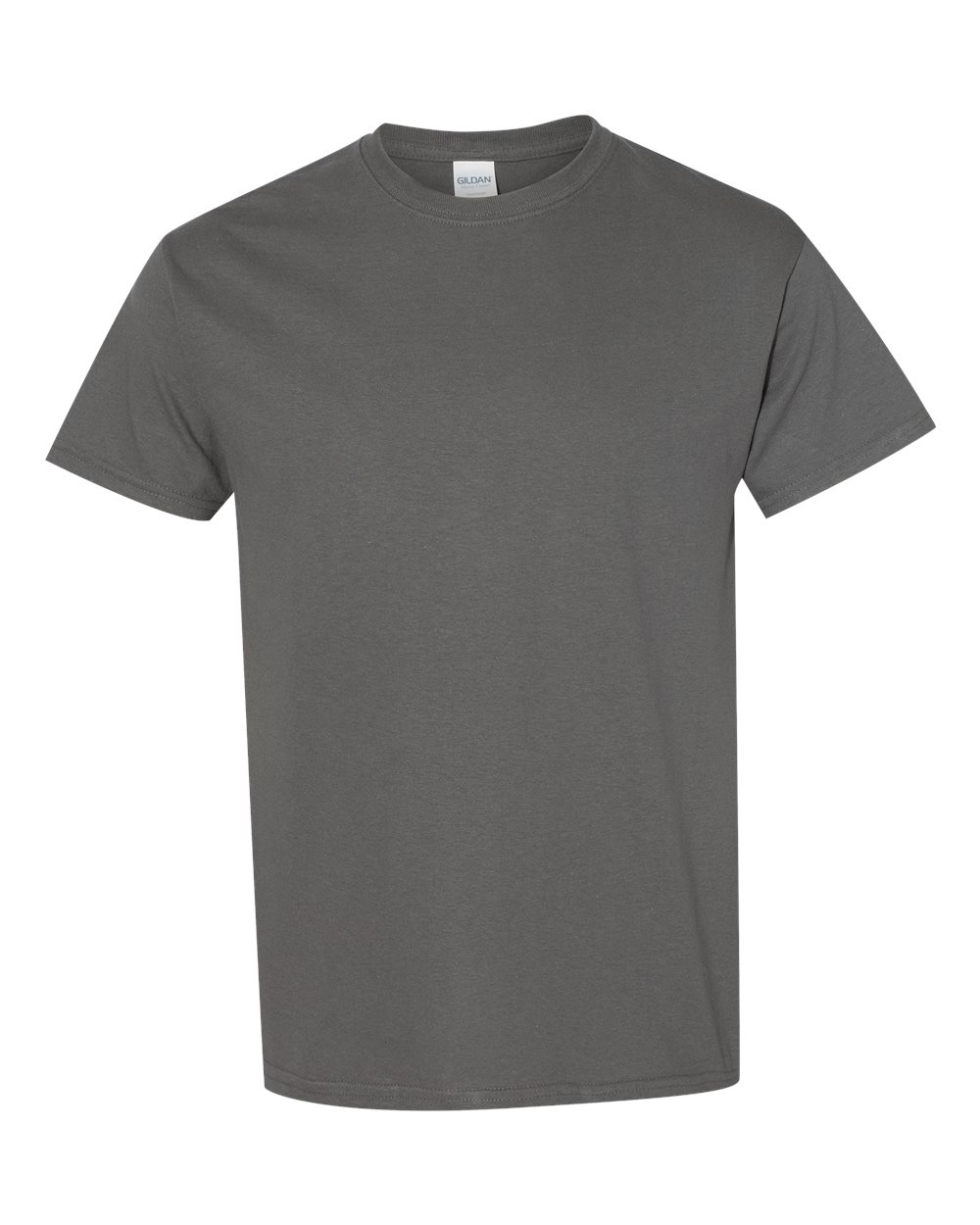 Gildan G500 Adult Heavy Cotton T-Shirt in Charcoal size Large 5000, G5000